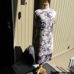 #21  NEW WOMEN'S FLORAL DRESS  BY COAST  (SIZE 14US / 18UK)
